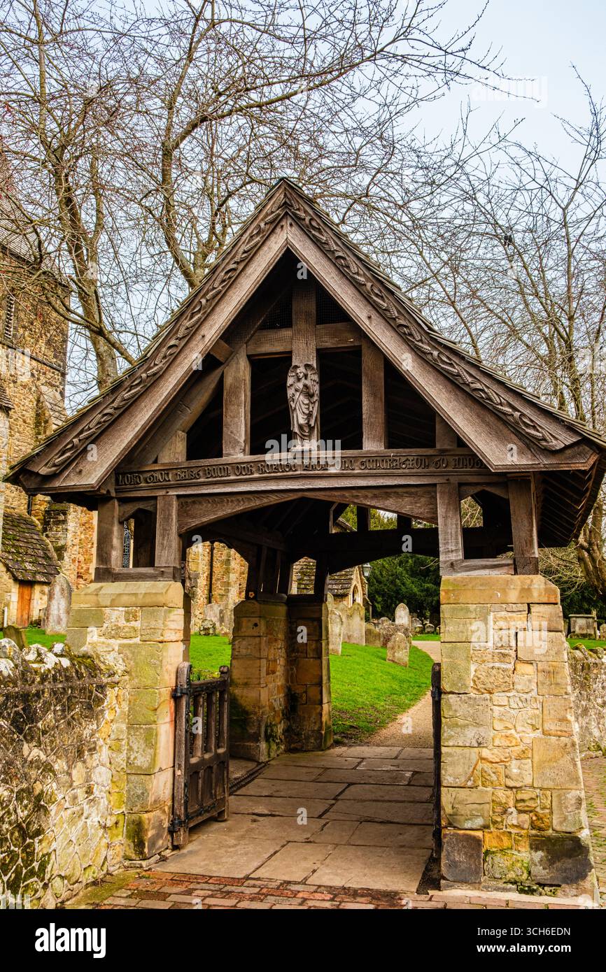 St Peter and St Pauls Church, Church Street, Edenbridge, Kent Foto Stock