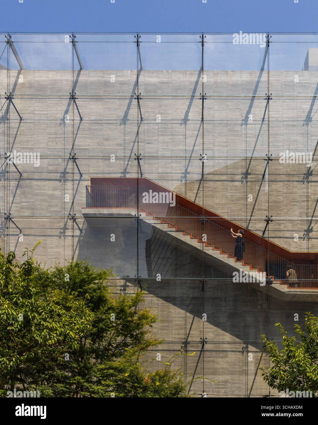 Kioi Seido, Tokyo progettato dall'architetto Hiroshi Naito come un edificio senza scopo Foto Stock