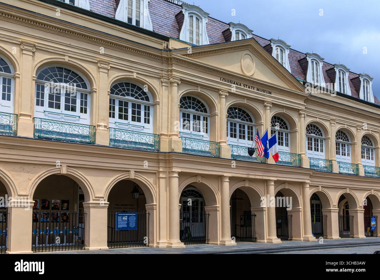 Museo Statale della Louisiana nel Quartiere Francese di New Orleans, Louisiana, USA Foto Stock