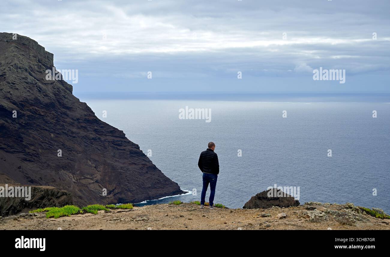 Isola di Sant'Elena, oceano Atlantico meridionale. Foto Stock
