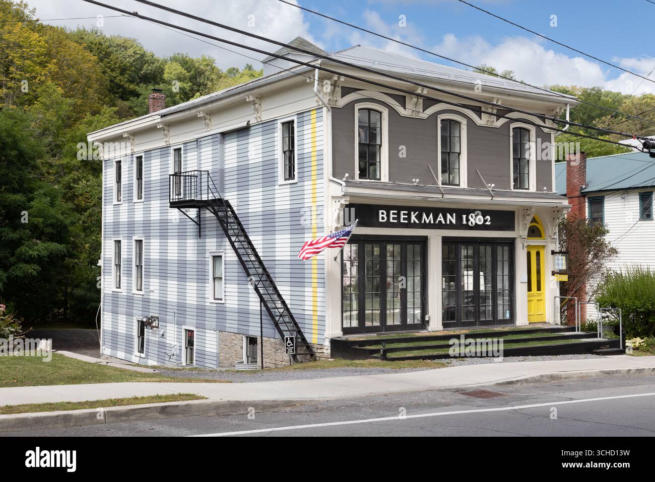Beekman 1802 flagship store, Sharon Springs, Schoharie County, New York. Fondata dai Beekman Boys. Foto Stock