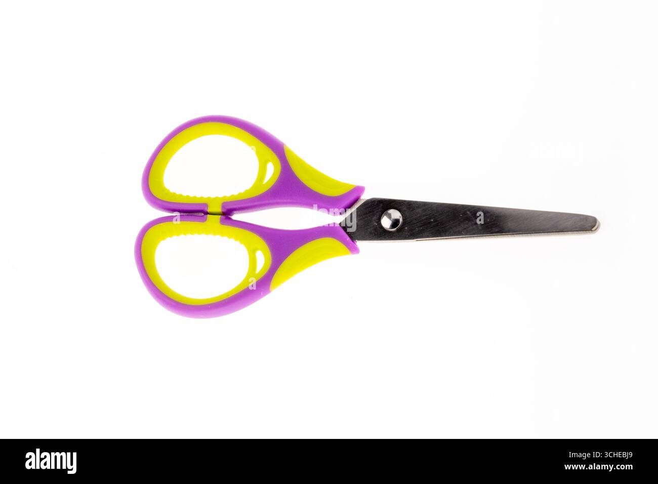 Queste forbici sono progettate per tagliare vari materiali e sono caratterizzate da un distinto Foto Stock