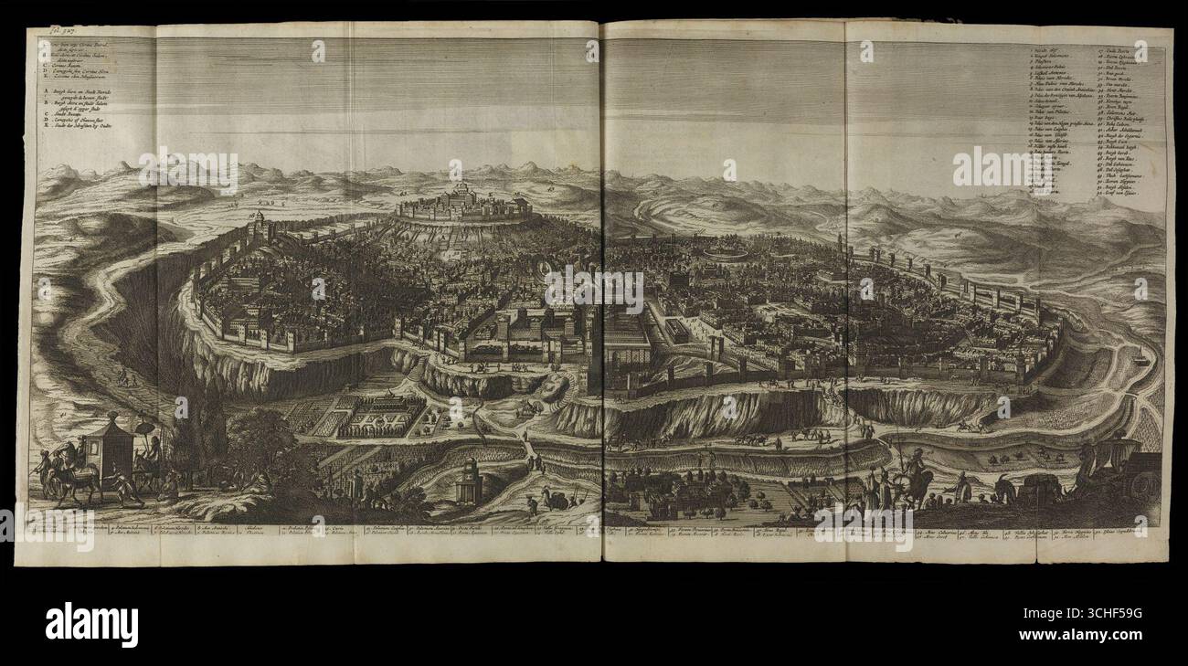 Olfert Dapper, Iermingham Foto Stock