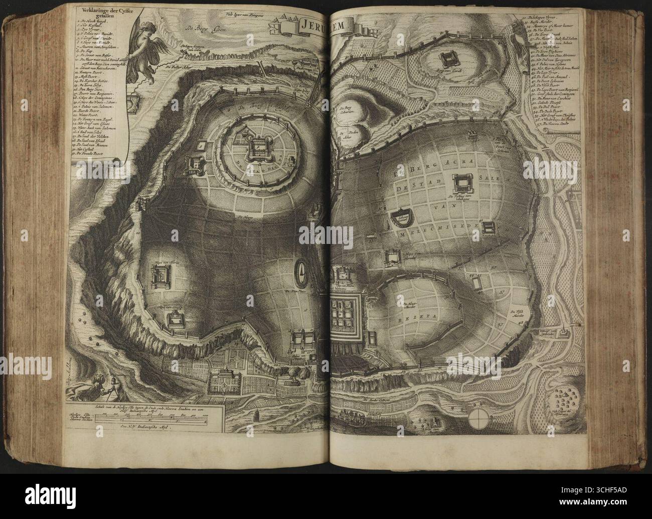 Olfert Dapper, Gerusalemme Foto Stock