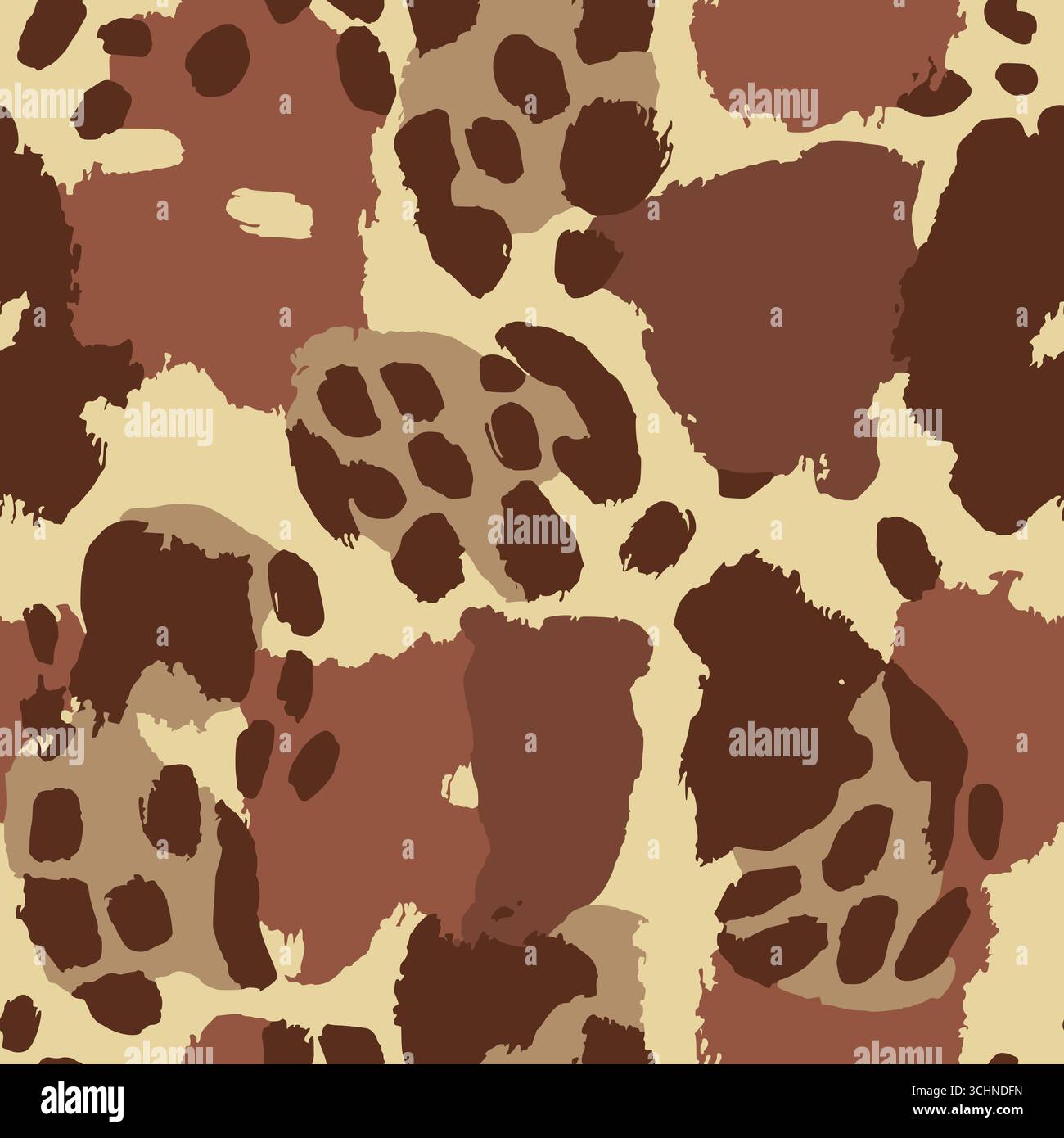 Linee tratteggiate disegnate a mano, motivo a strisce astratte senza cuciture su sfondo testurizzato Illustrazione Vettoriale