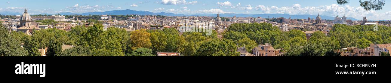 Roma - il panorama della città. Foto Stock