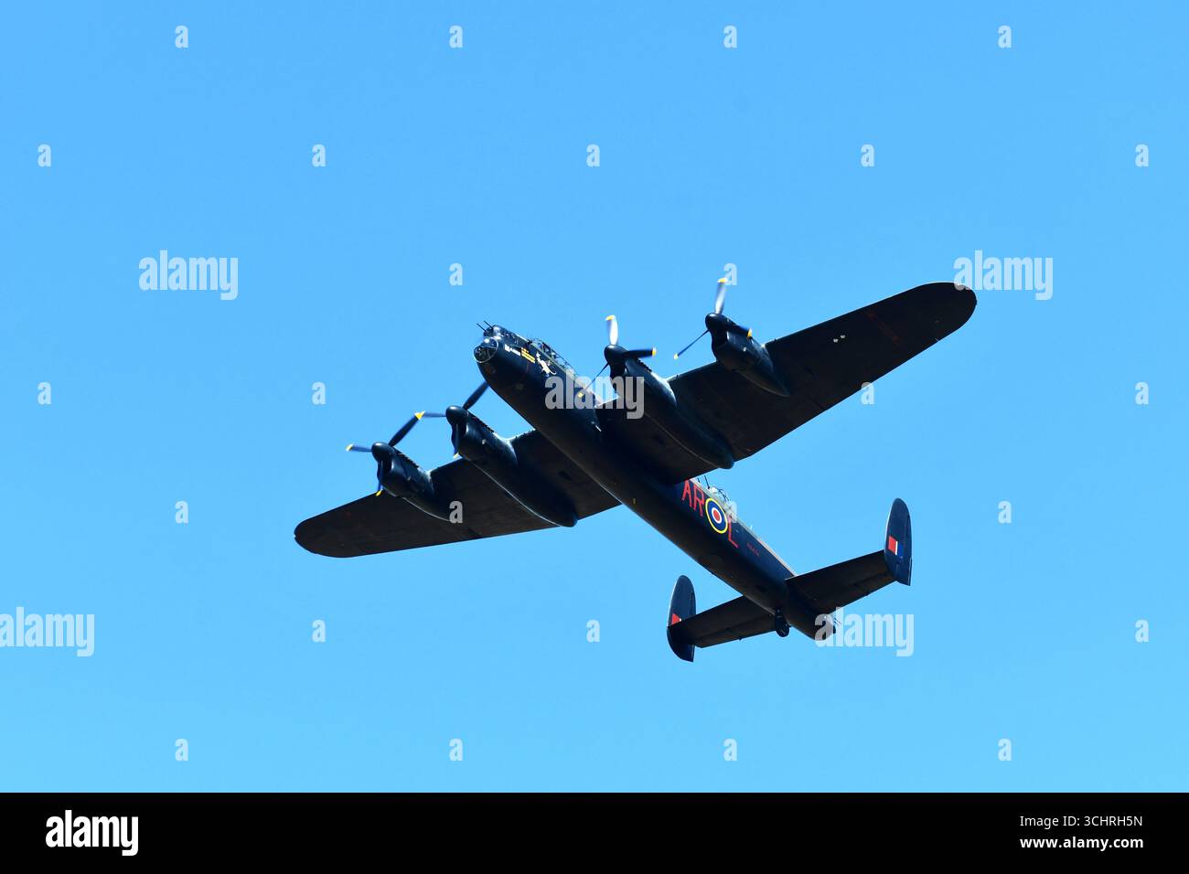 Festival of Flight Airshow, Shuttleworth, Bedfordshire, Regno Unito Foto Stock
