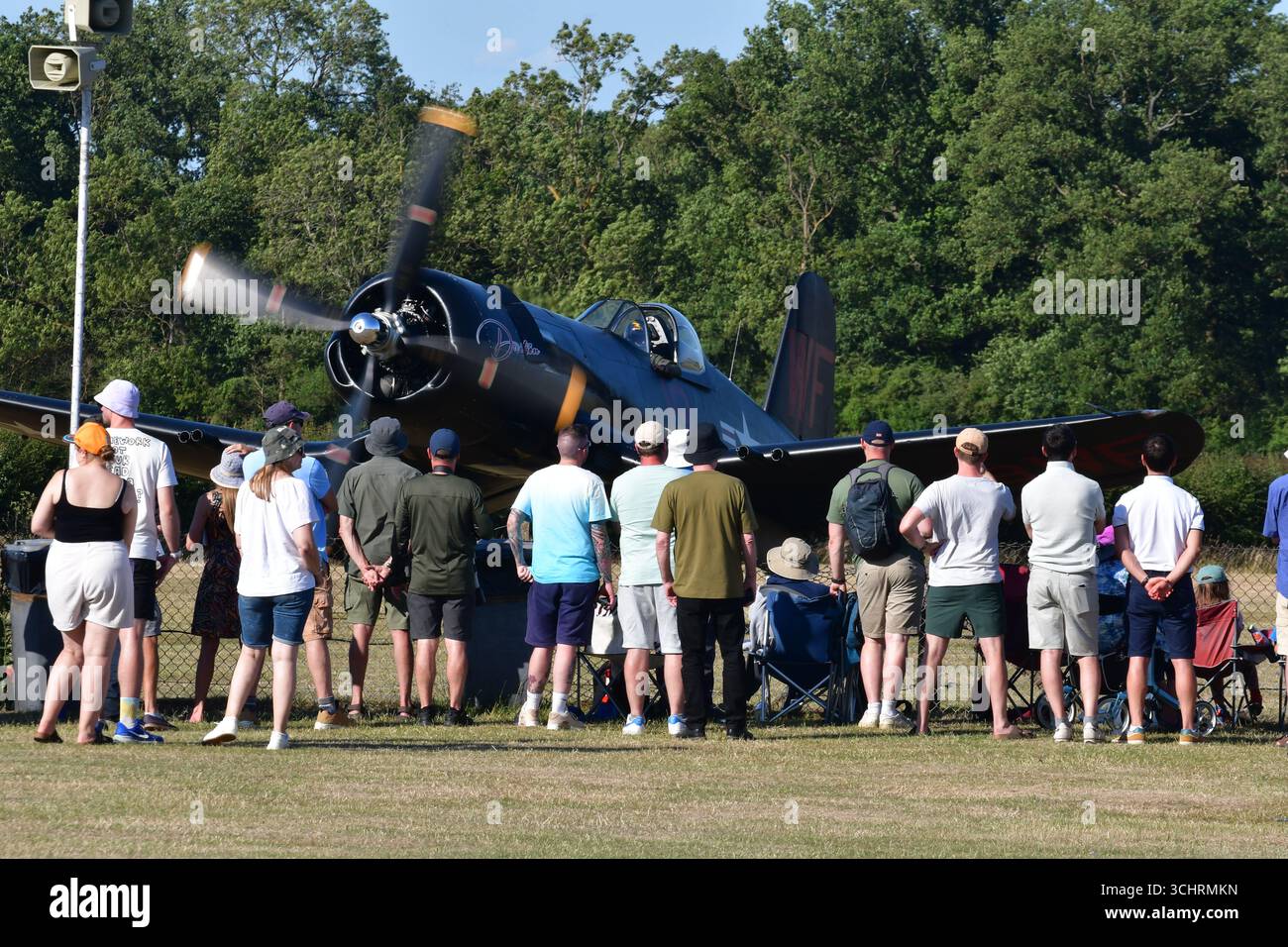 Festival of Flight Airshow, Shuttleworth, Bedfordshire, Regno Unito Foto Stock