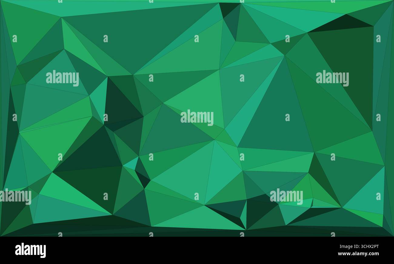 Mosaico poligonale con sfondo geometrico astratto a colori sfumati. Design con basso background in polietilene. Tecnologia a basso fondo in polietilene. Moderno e alla moda Illustrazione Vettoriale