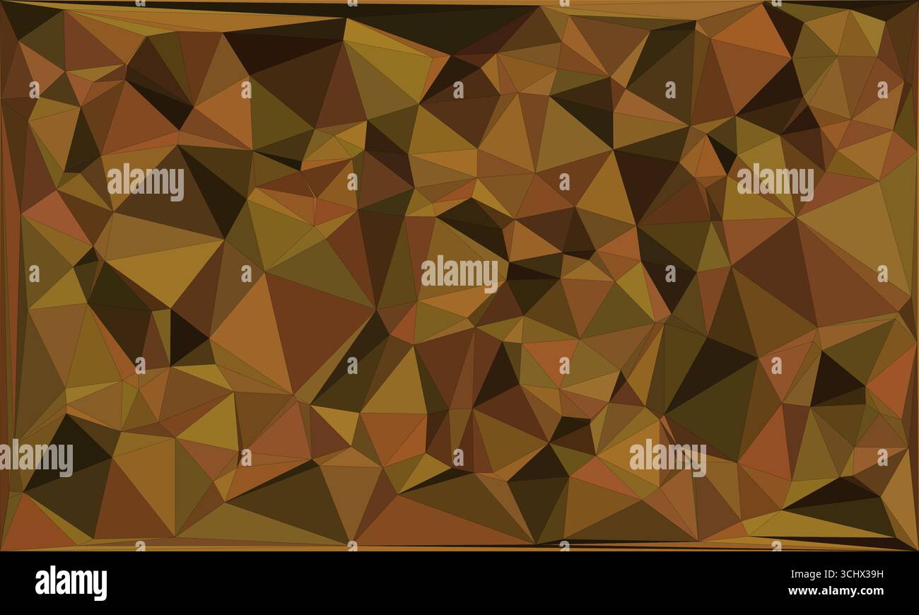 Mosaico poligonale con sfondo geometrico astratto a colori sfumati. Design con basso background in polietilene. Tecnologia a basso fondo in polietilene. Moderno e alla moda Illustrazione Vettoriale