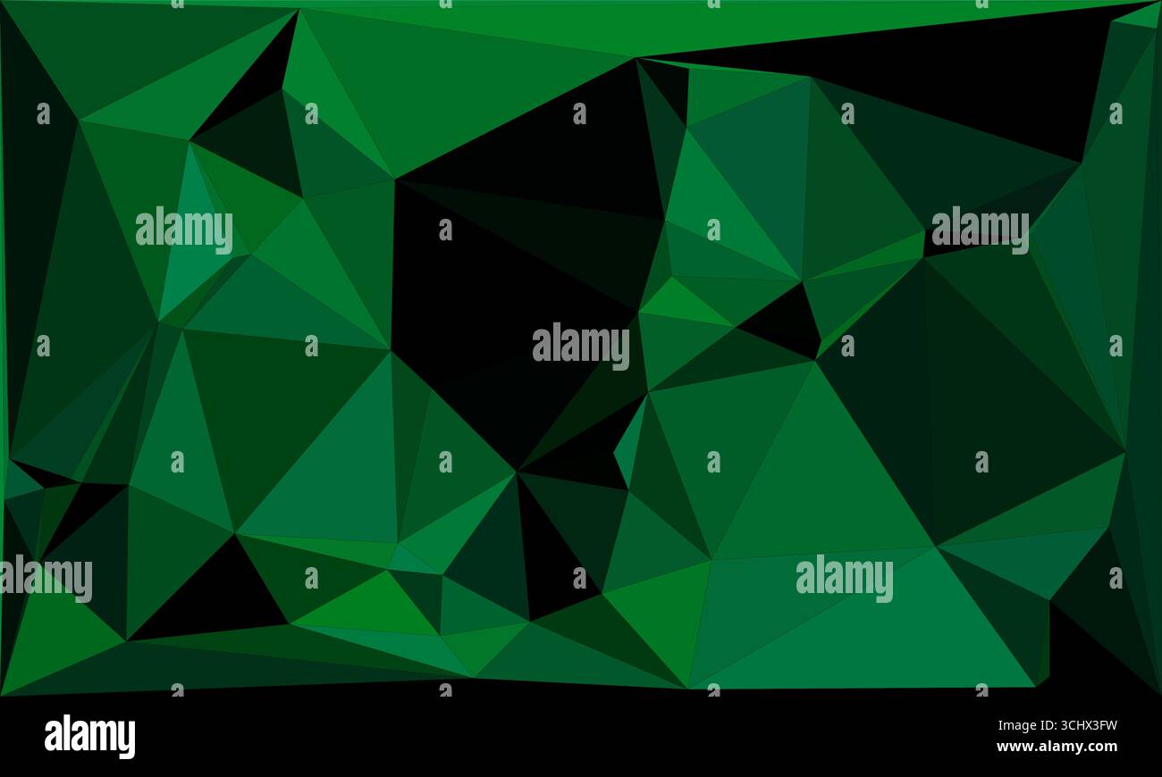 Mosaico poligonale con sfondo geometrico astratto a colori sfumati. Design con basso background in polietilene. Tecnologia a basso fondo in polietilene. Moderno e alla moda Illustrazione Vettoriale