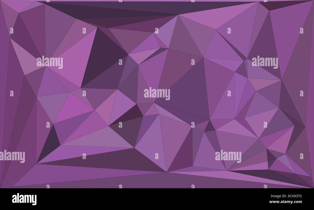Mosaico poligonale con sfondo geometrico astratto a colori sfumati. Design con basso background in polietilene. Tecnologia a basso fondo in polietilene. Moderno e alla moda Illustrazione Vettoriale