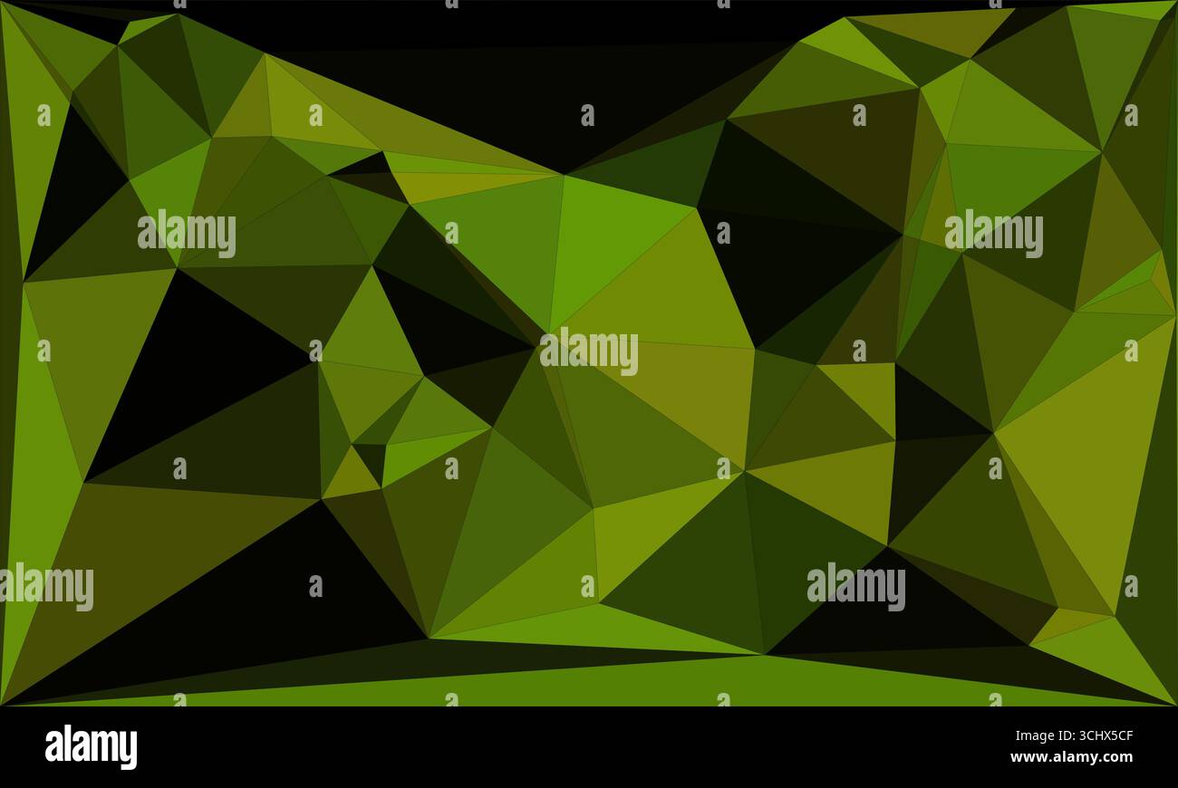 Mosaico poligonale con sfondo geometrico astratto a colori sfumati. Design con basso background in polietilene. Tecnologia a basso fondo in polietilene. Illustrazione Vettoriale