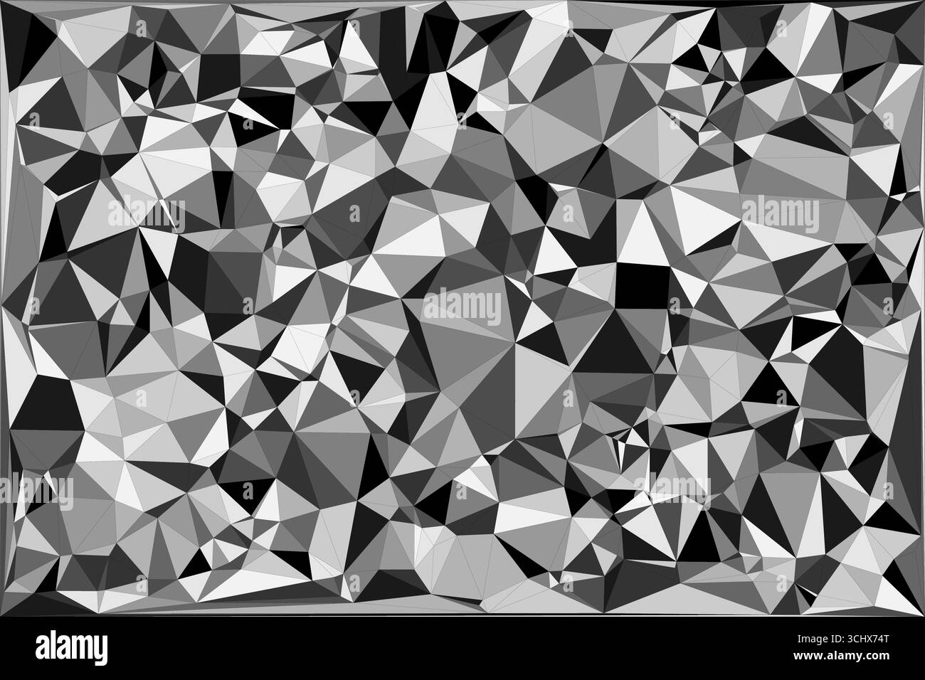 Mosaico poligonale con sfondo geometrico astratto a colori sfumati. Design con basso background in polietilene. Tecnologia a basso fondo in polietilene. Illustrazione Vettoriale