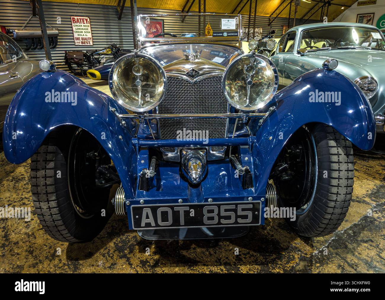 1935 RILEY MPH 14/6 con carrozzeria Bertelli Foto Stock