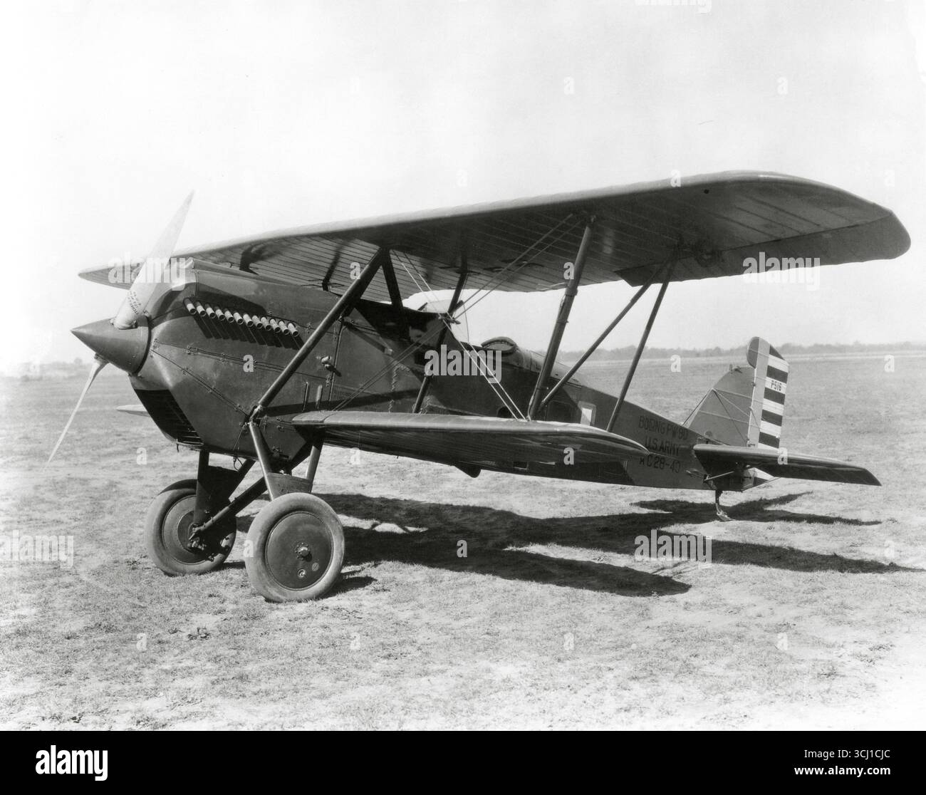 L'americano Boeing PW-9D open cockpit biplanare fighter. 1928 Foto Stock