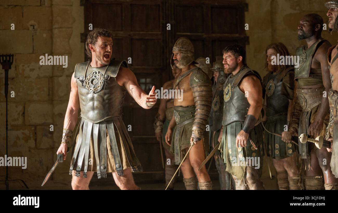 Gladiatore II anno : 2024 USA regia di Ridley Scott Paul Mescal Foto Stock