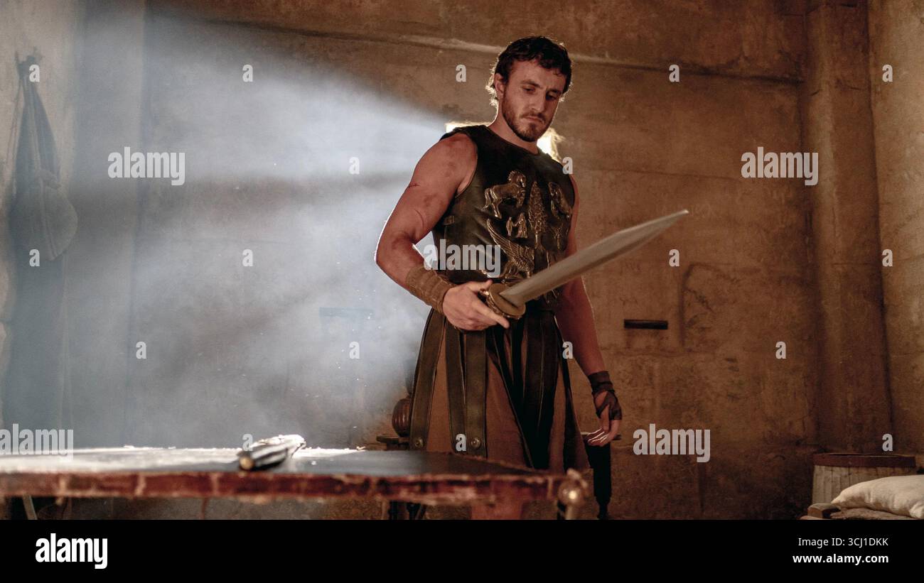 Gladiatore II anno : 2024 USA regia di Ridley Scott Paul Mescal Foto Stock