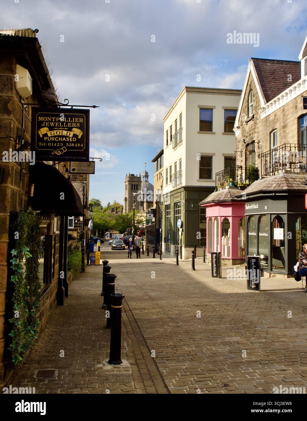 Montpellier, Harrogate, North Yorkshire Foto Stock