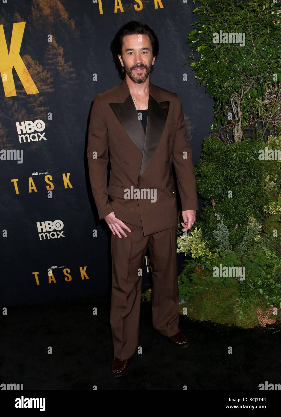 New York, Stati Uniti. 4 settembre 2025. Tom Pelphrey partecipa alla prima "Task" di HBO a New York tenutasi al Perelman Performing Arts Center il 4 settembre 2025 a New York, NY © Steven Bergman/AFF-USA.COM Credit: AFF/Alamy Live News Foto Stock