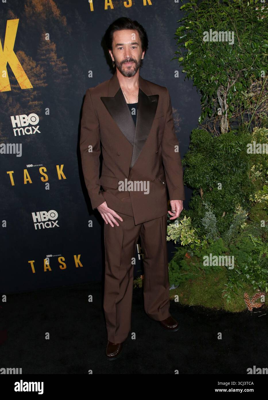 New York, Stati Uniti. 4 settembre 2025. Tom Pelphrey partecipa alla prima "Task" di HBO a New York tenutasi al Perelman Performing Arts Center il 4 settembre 2025 a New York, NY © Steven Bergman/AFF-USA.COM Credit: AFF/Alamy Live News Foto Stock