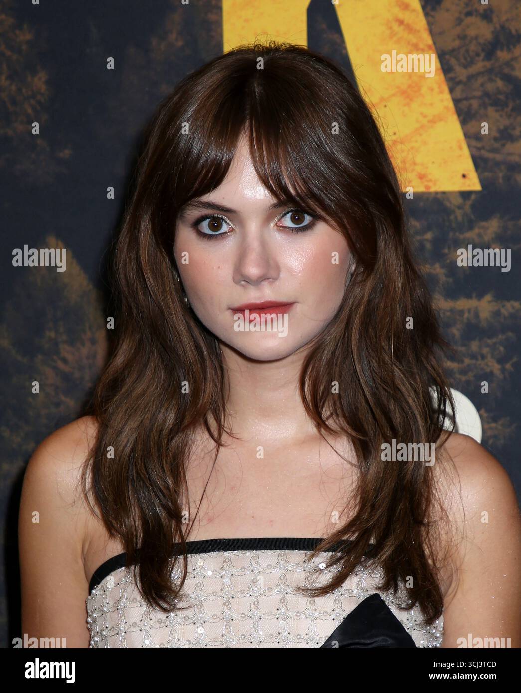 New York, Stati Uniti. 4 settembre 2025. Emilia Jones partecipa alla prima "Task" di HBO a New York tenutasi al Perelman Performing Arts Center il 4 settembre 2025 a New York, NY © Steven Bergman/AFF-USA.COM Credit: AFF/Alamy Live News Foto Stock