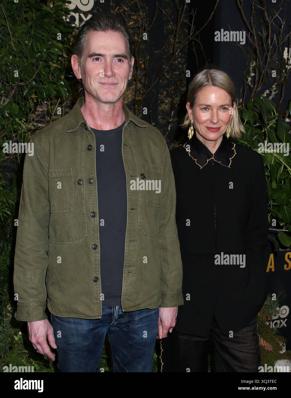 New York, Stati Uniti. 4 settembre 2025. Billy Crudup e Naomi Watts partecipano alla prima "Task" di HBO a New York tenutasi al Perelman Performing Arts Center il 4 settembre 2025 a New York, New York © Steven Bergman/AFF-USA.COM Credit: AFF/Alamy Live News Foto Stock