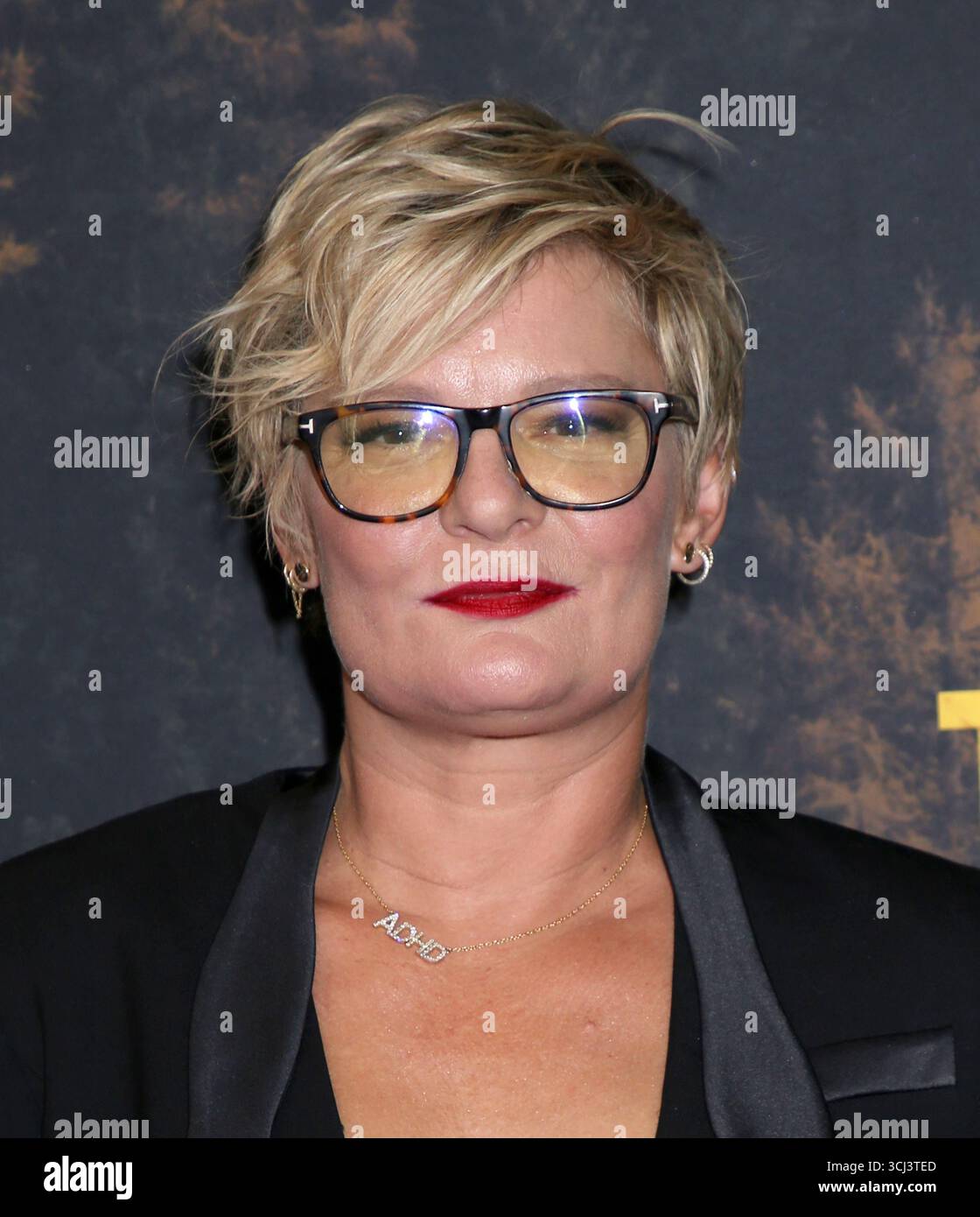 New York, Stati Uniti. 4 settembre 2025. Martha Plimpton partecipa alla prima "Task" di HBO a New York tenutasi al Perelman Performing Arts Center il 4 settembre 2025 a New York, NY © Steven Bergman/AFF-USA.COM Credit: AFF/Alamy Live News Foto Stock