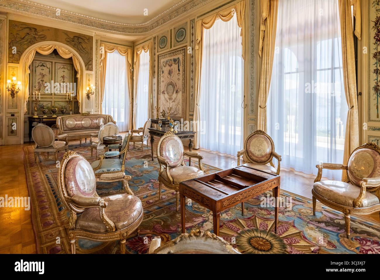 VILLA EPHRUSSI DE ROTHSCHILD (1907-1912) SAINT-JEAN-CAP-FERRAT RIVIERA FRANCIA Foto Stock