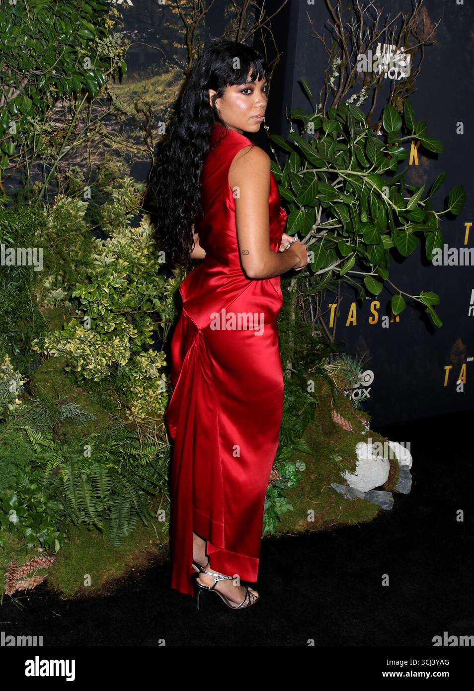 New York, Stati Uniti. 4 settembre 2025. Silvia Dionicio partecipa alla prima "Task" di HBO a New York tenutasi al Perelman Performing Arts Center il 4 settembre 2025 a New York, NY © Steven Bergman/AFF-USA.COM Credit: AFF/Alamy Live News Foto Stock