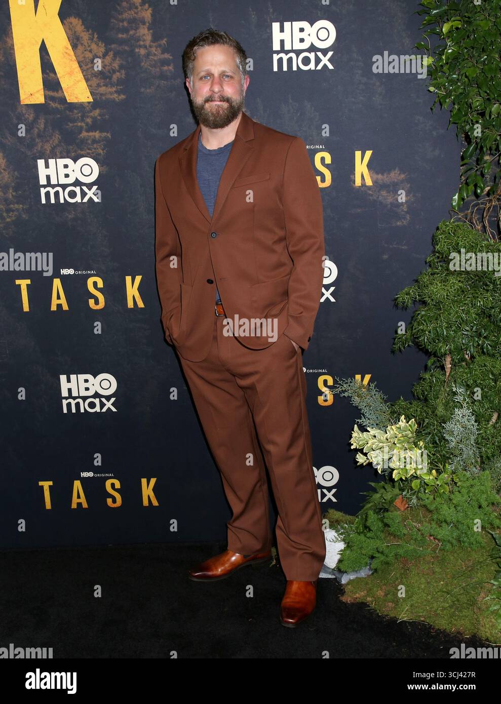 New York, Stati Uniti. 4 settembre 2025. Joe Tippett partecipa alla prima "Task" di HBO a New York tenutasi al Perelman Performing Arts Center il 4 settembre 2025 a New York, NY © Steven Bergman/AFF-USA.COM Credit: AFF/Alamy Live News Foto Stock