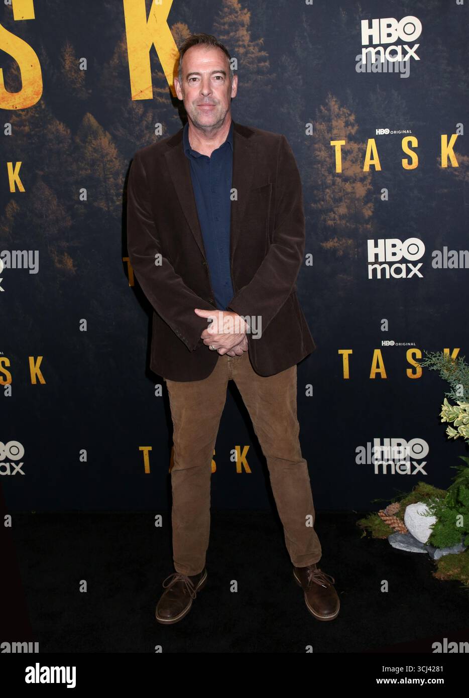 New York, Stati Uniti. 4 settembre 2025. Ian Merrill Peakes partecipa alla prima "Task" di HBO a New York tenutasi al Perelman Performing Arts Center il 4 settembre 2025 a New York, NY © Steven Bergman/AFF-USA.COM Credit: AFF/Alamy Live News Foto Stock