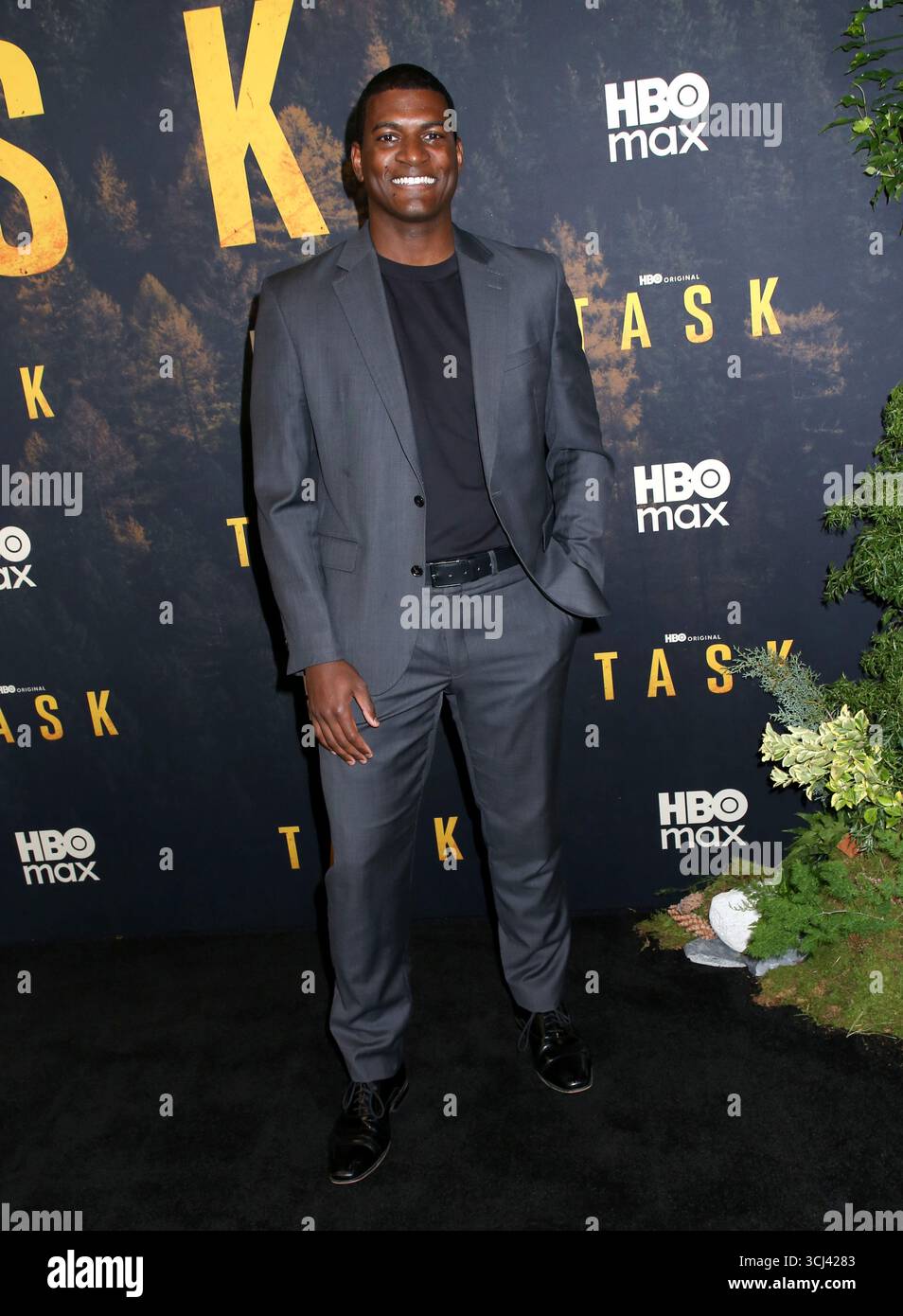 New York, Stati Uniti. 4 settembre 2025. Omar Jimenez partecipa alla prima "Task" di HBO a New York tenutasi al Perelman Performing Arts Center il 4 settembre 2025 a New York, NY © Steven Bergman/AFF-USA.COM Credit: AFF/Alamy Live News Foto Stock
