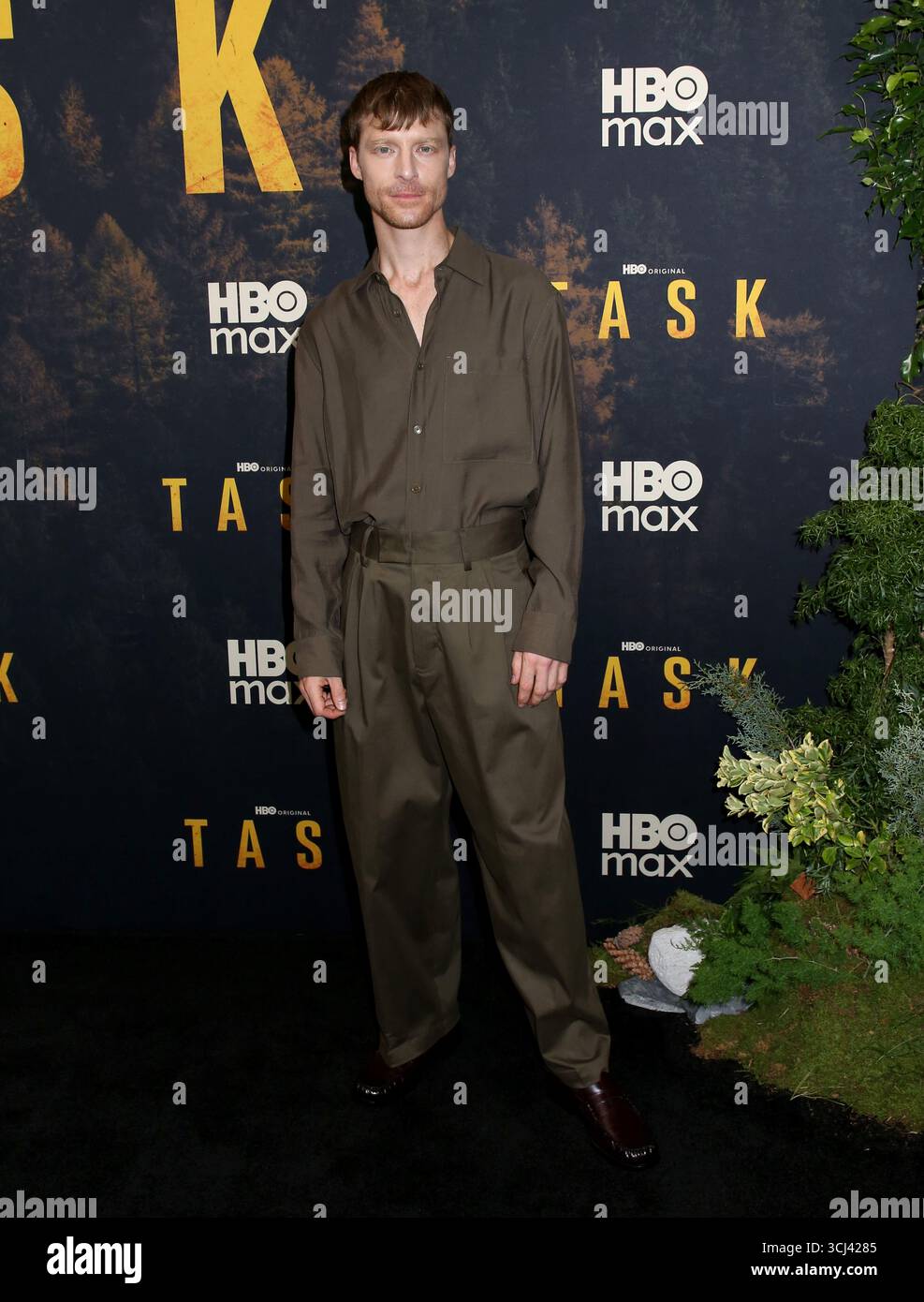 New York, Stati Uniti. 4 settembre 2025. Colin Bates partecipa alla prima "Task" di HBO a New York tenutasi al Perelman Performing Arts Center il 4 settembre 2025 a New York, NY © Steven Bergman/AFF-USA.COM Credit: AFF/Alamy Live News Foto Stock