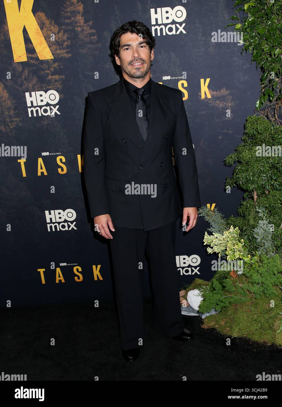 New York, Stati Uniti. 4 settembre 2025. Raul Castillo partecipa alla prima "Task" di HBO a New York tenutasi al Perelman Performing Arts Center il 4 settembre 2025 a New York, NY © Steven Bergman/AFF-USA.COM Credit: AFF/Alamy Live News Foto Stock