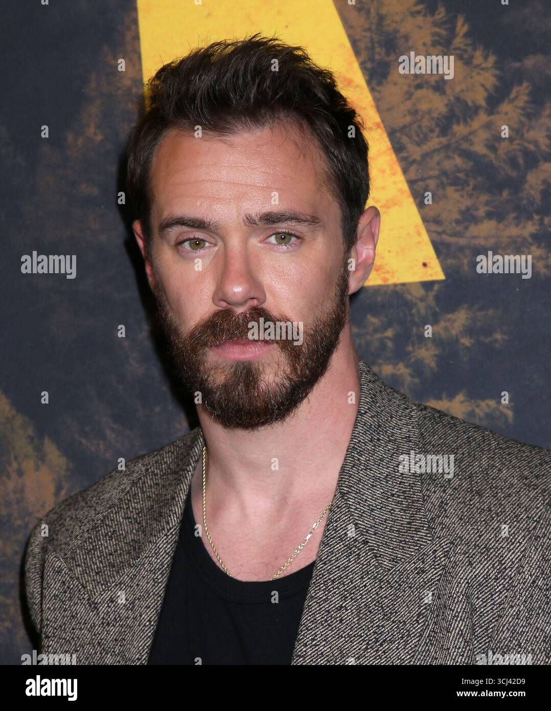 New York, Stati Uniti. 4 settembre 2025. Sam Keeley partecipa alla prima "Task" di HBO a New York tenutasi al Perelman Performing Arts Center il 4 settembre 2025 a New York, NY © Steven Bergman/AFF-USA.COM Credit: AFF/Alamy Live News Foto Stock