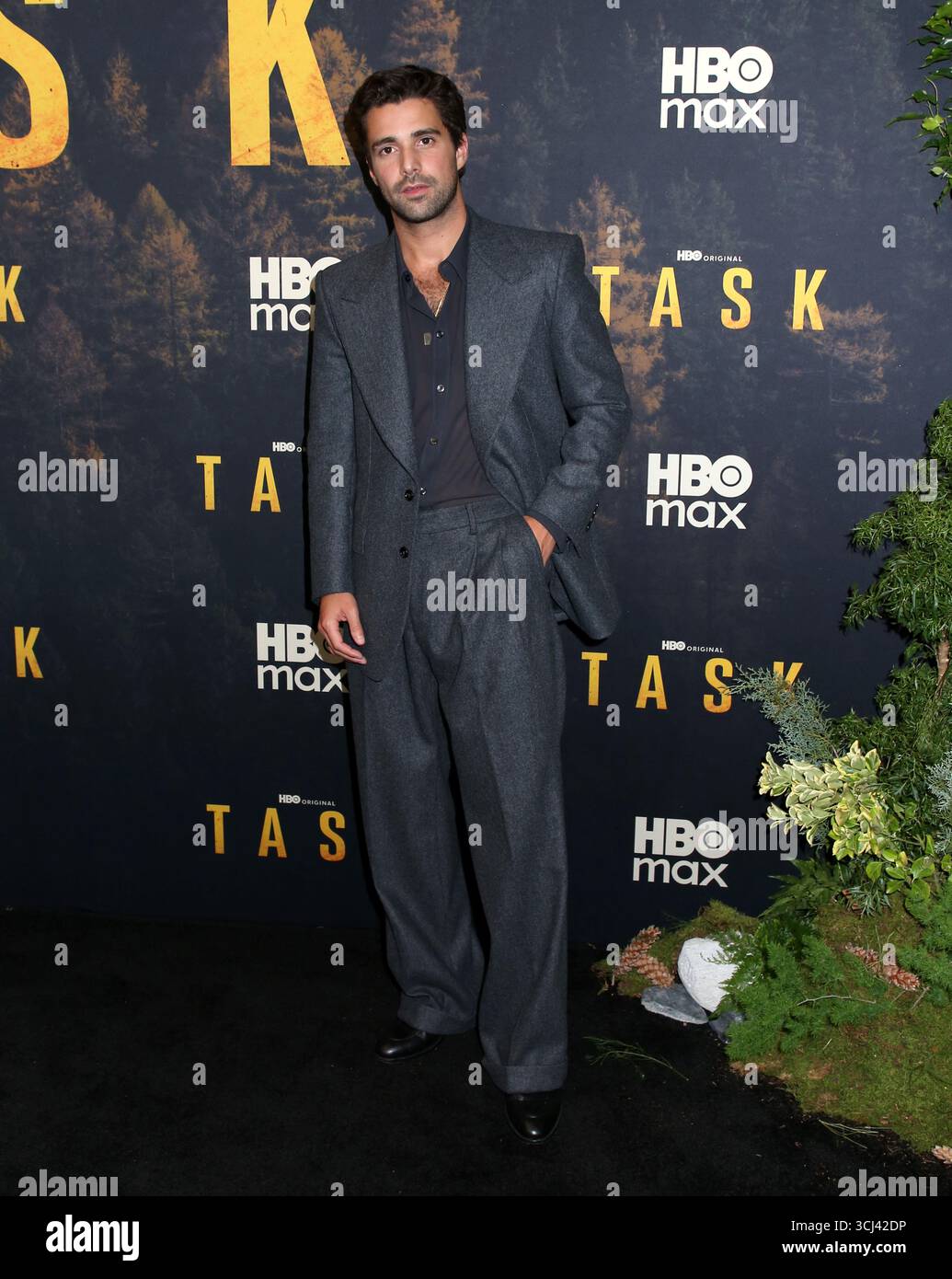 New York, Stati Uniti. 4 settembre 2025. Fabien Frankel partecipa alla prima "Task" di HBO a New York tenutasi al Perelman Performing Arts Center il 4 settembre 2025 a New York, NY © Steven Bergman/AFF-USA.COM Credit: AFF/Alamy Live News Foto Stock