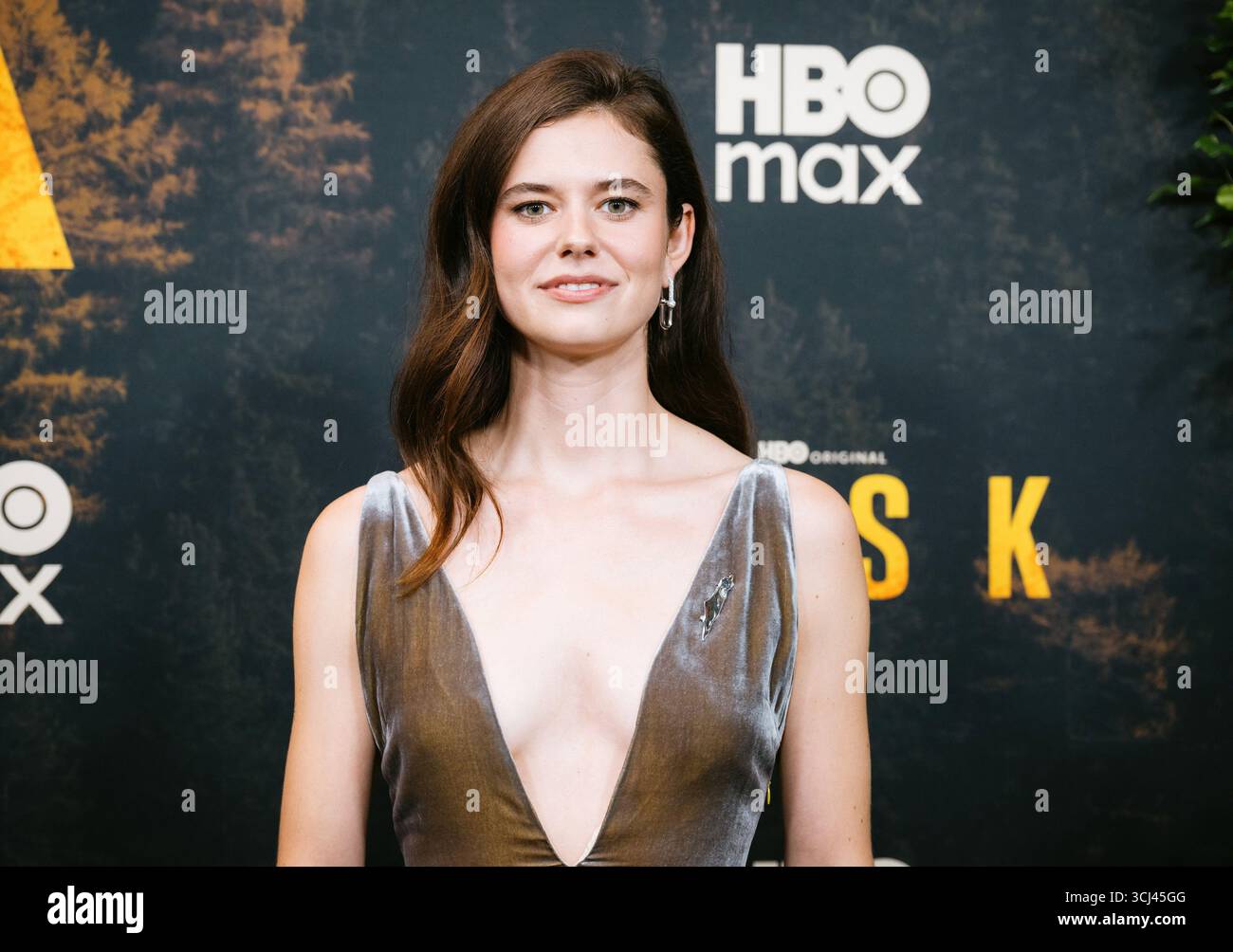 4 settembre 2025, New York, New York, Stati Uniti: Alison Oliver partecipa alla serie HBO Max 'Task'. Si tiene al Perelman Performing Arts Center di New York. Dinara Khairova/Photo Image Press/Zuma Press 4 settembre 2025. (Credit Image: © Photo Image Press via ZUMA Press Wire) SOLO PER USO EDITORIALE! Non per USO commerciale! Foto Stock