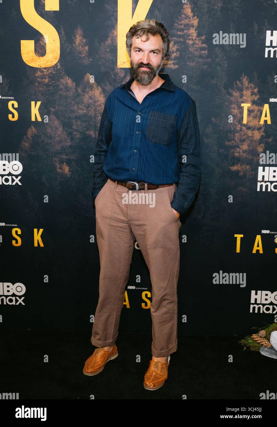4 settembre 2025, New York, New York, Stati Uniti: Jeremiah Zagar partecipa alla serie HBO Max 'Task'. Si tiene al Perelman Performing Arts Center di New York. Dinara Khairova/Photo Image Press/Zuma Press 4 settembre 2025. (Credit Image: © Photo Image Press via ZUMA Press Wire) SOLO PER USO EDITORIALE! Non per USO commerciale! Foto Stock