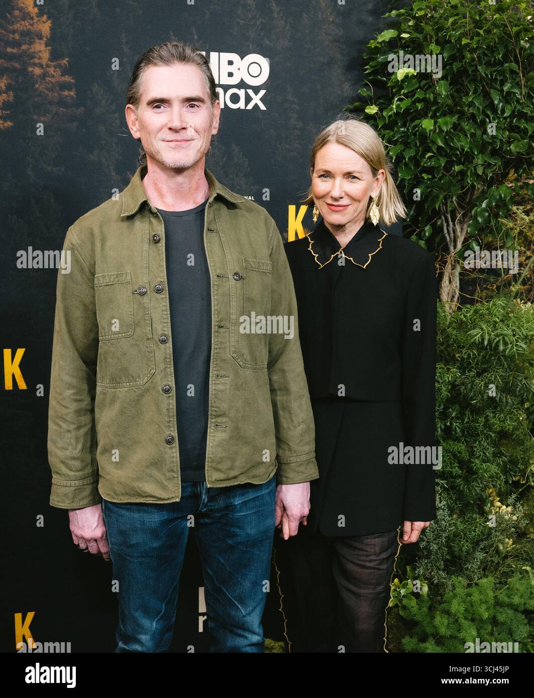 4 settembre 2025, New York, New York, Stati Uniti: Billy Crudup e Naomi Watts partecipano alla serie HBO Max 'Task'. Si tiene al Perelman Performing Arts Center di New York. Dinara Khairova/Photo Image Press/Zuma Press 4 settembre 2025. (Credit Image: © Photo Image Press via ZUMA Press Wire) SOLO PER USO EDITORIALE! Non per USO commerciale! Foto Stock