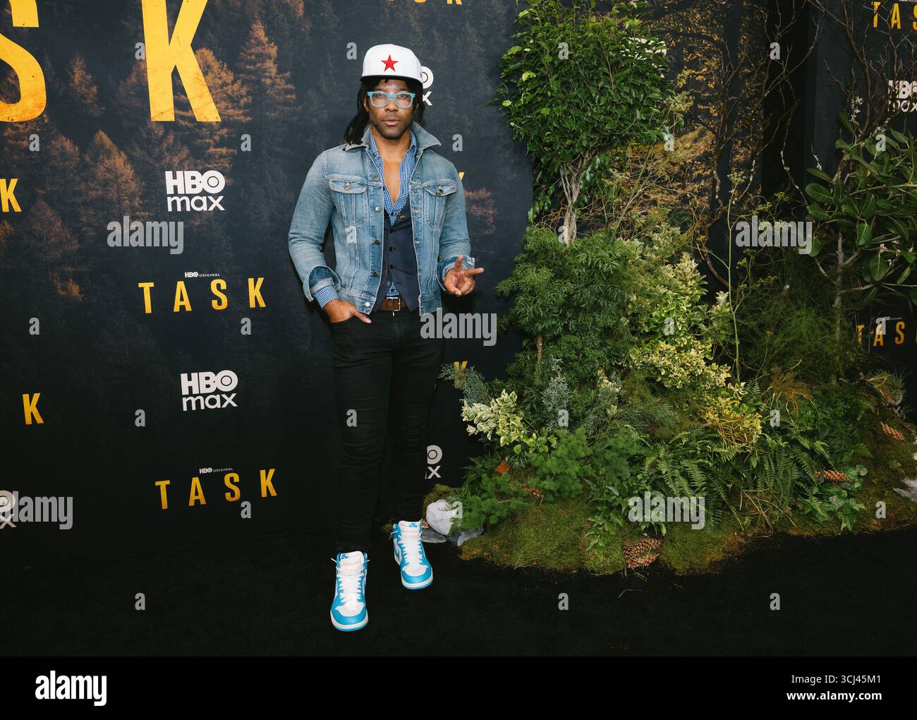 4 settembre 2025, New York, New York, Stati Uniti: Johnathan Fernandez partecipa alla serie HBO Max 'Task'. Si tiene al Perelman Performing Arts Center di New York. Dinara Khairova/Photo Image Press/Zuma Press 4 settembre 2025. (Credit Image: © Photo Image Press via ZUMA Press Wire) SOLO PER USO EDITORIALE! Non per USO commerciale! Foto Stock
