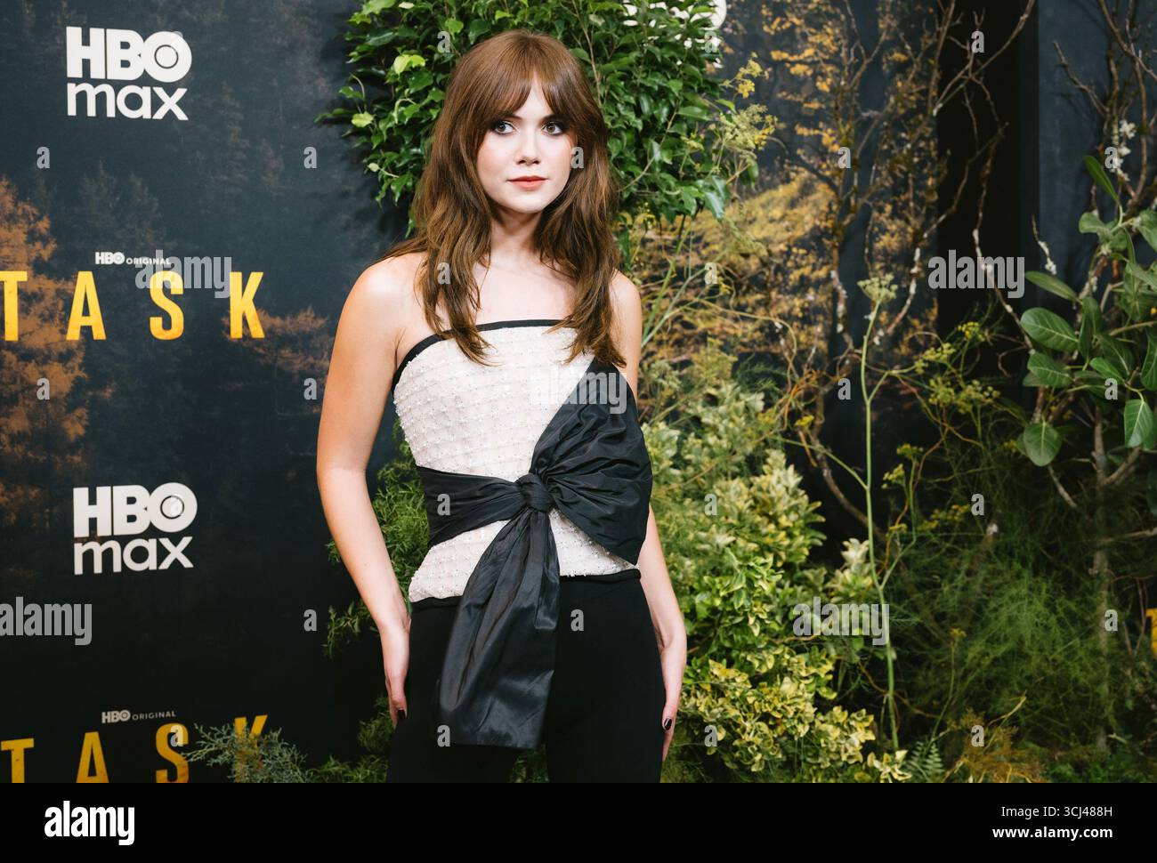 4 settembre 2025, New York, New York, Stati Uniti: EMILIA JONES partecipa alla serie HBO Max 'Task'. Si tiene al Perelman Performing Arts Center di New York. (Credit Image: © Photo Image Press via ZUMA Press Wire) SOLO PER USO EDITORIALE! Non per USO commerciale! Foto Stock