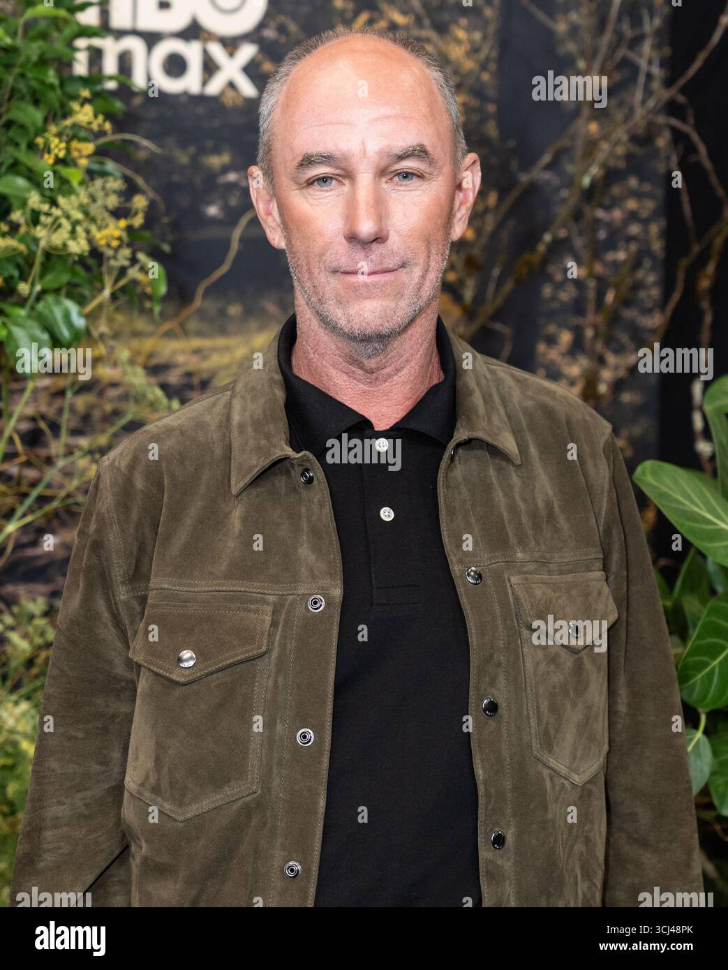 Jamie McShane partecipa alla prima della serie televisiva originale della HBO "Task" al Perelman Performing Arts Center di New York, New York, il 4 settembre 2025 Foto Stock