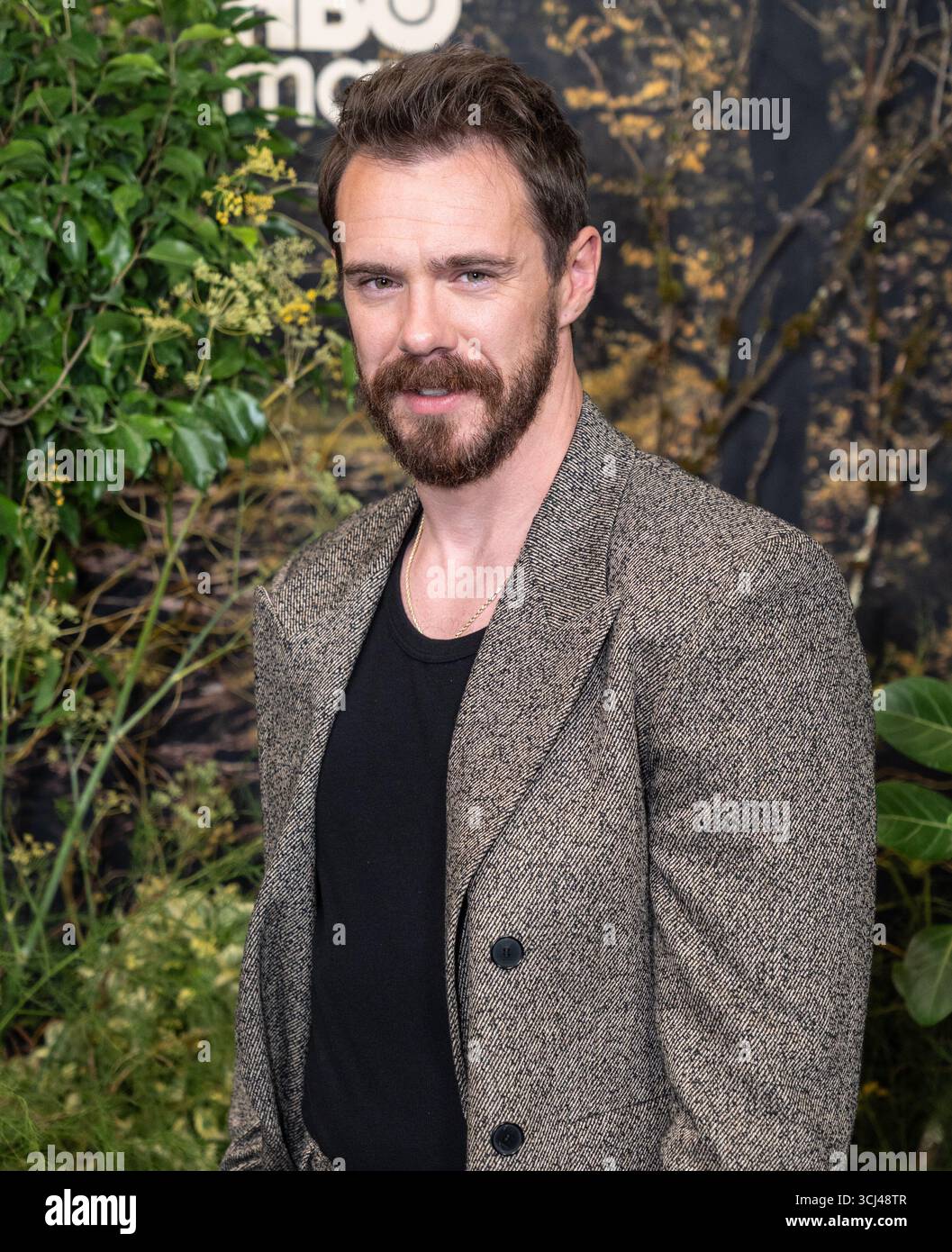Sam Keeley partecipa alla prima della serie televisiva originale della HBO "Task" al Perelman Performing Arts Center di New York, NY il 4 settembre 2025 Foto Stock