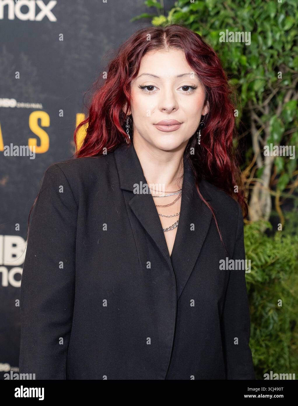 Lexxe partecipa alla prima della serie televisiva originale della HBO "Task" al Perelman Performing Arts Center di New York, New York, il 4 settembre 2025 Foto Stock