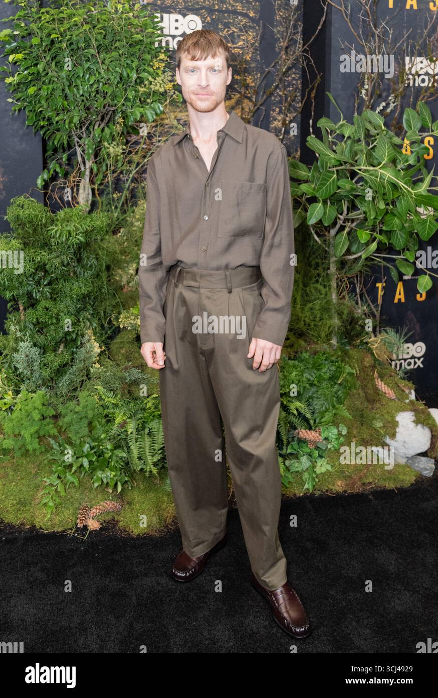 Colin Bates partecipa alla prima della serie televisiva originale della HBO "Task" al Perelman Performing Arts Center di New York, New York, il 4 settembre 2025 Foto Stock