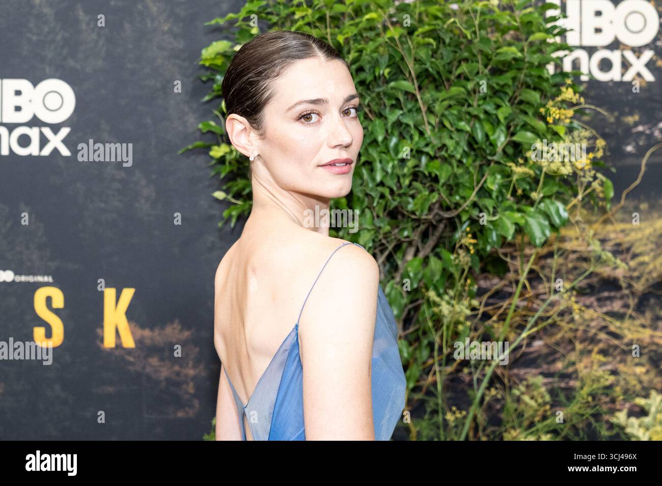 Hannah Shealy partecipa alla prima della serie televisiva originale della HBO "Task" al Perelman Performing Arts Center di New York, NY il 4 settembre 2025 Foto Stock