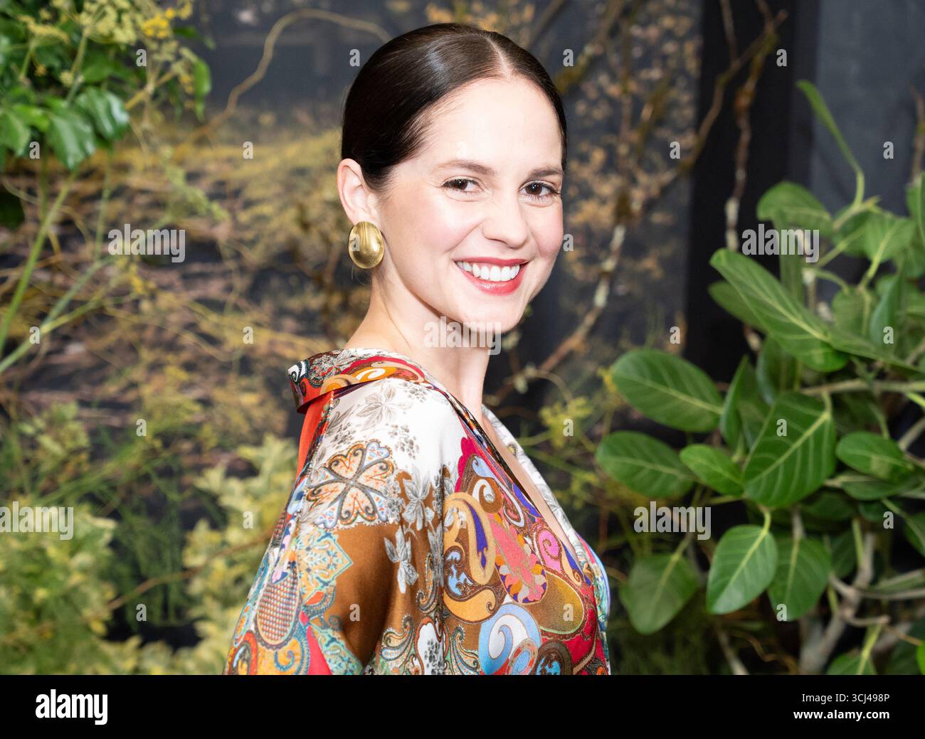 Melanie Zanetti partecipa alla prima della serie televisiva originale della HBO "Task" al Perelman Performing Arts Center di New York, New York, il 4 settembre 2025 Foto Stock