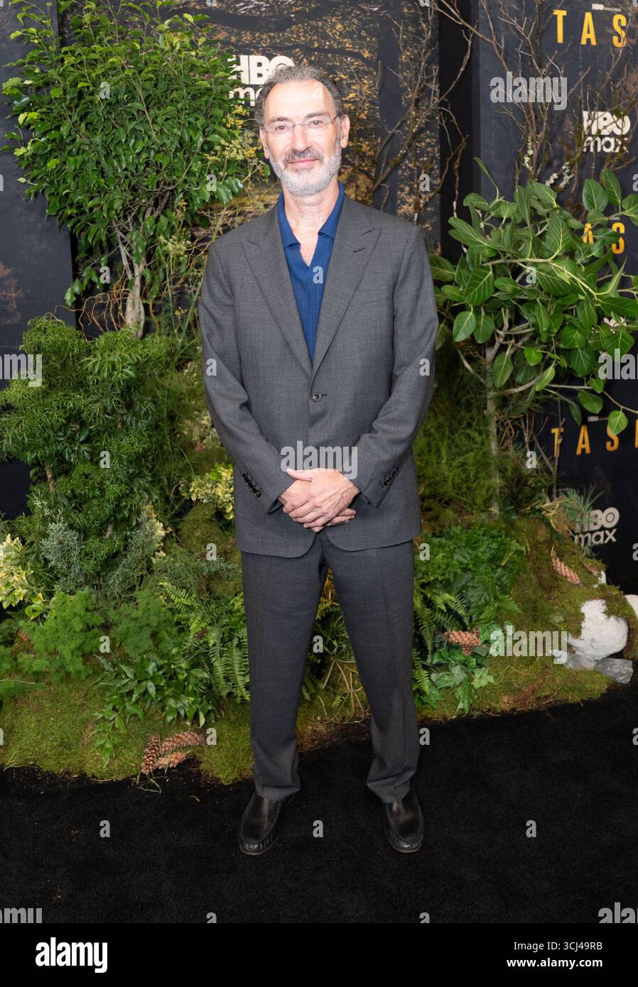 Paul Lee partecipa alla prima della serie televisiva originale della HBO "Task" al Perelman Performing Arts Center di New York, New York, il 4 settembre 2025 Foto Stock