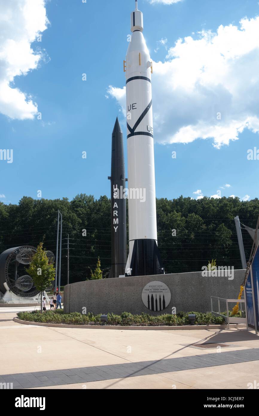 US Space and Rocket Center, Huntsville, Alabama, Stati Uniti Foto Stock